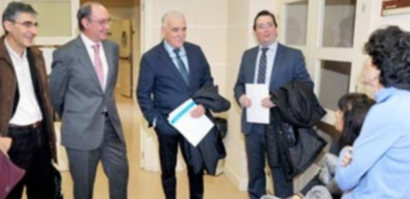 Responsables de la Asociación Andrés Laguna