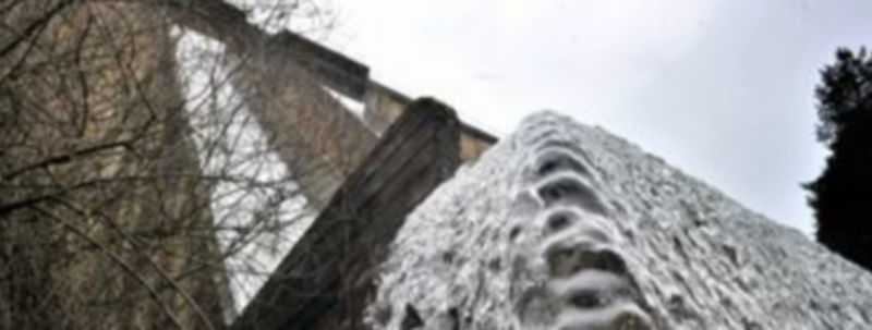 El actual dique de Revenga (en la imagen) quedaría ‘sumergido’ con el recrecimiento