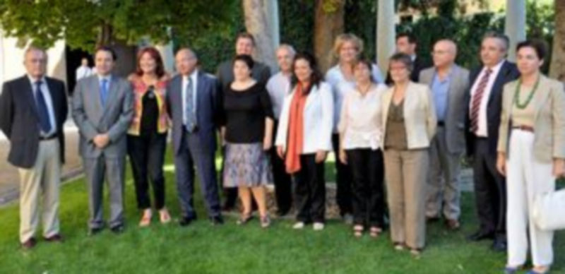 Representantes de la organización del festival y de las entidades patrocinadoras y colaboradoras