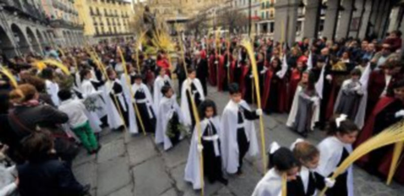 El paso “Jesús entrando en Jerusalén”