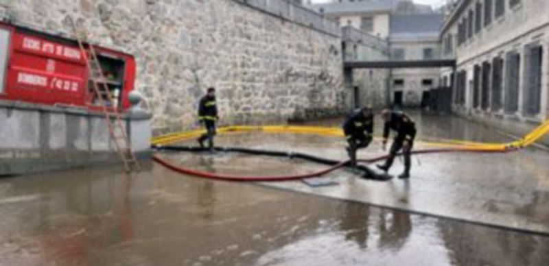 Los bomberos de Segovia