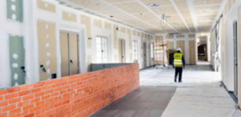 Imagen del interior del Pabellón de Caza de La Faisanera