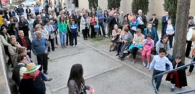 Imagen de las fiestas patronales del barrio de San Marcos en 2013. / Kamarero