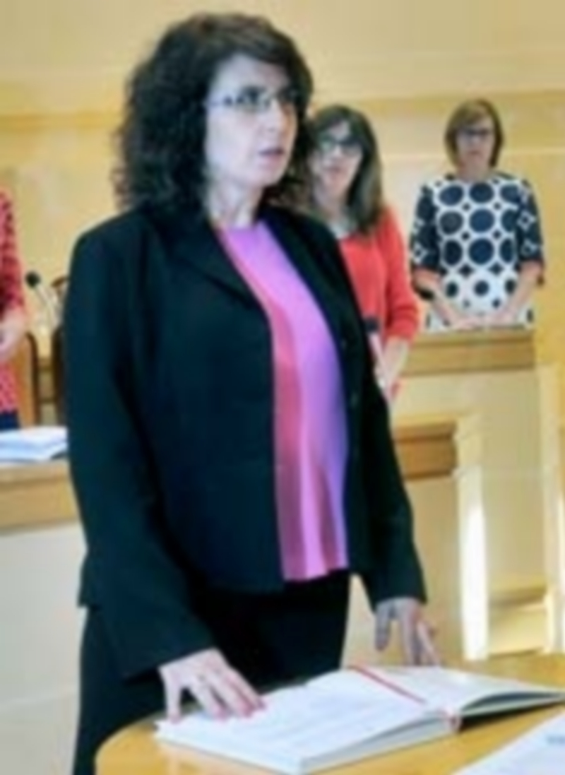 La concejala Marta Gutiérrez