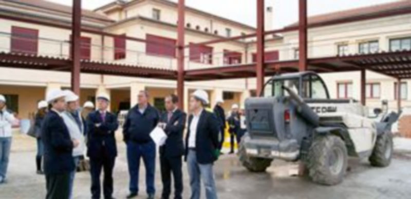 El alcalde y el delegado territorial visitaron las obras. / El Adelantado