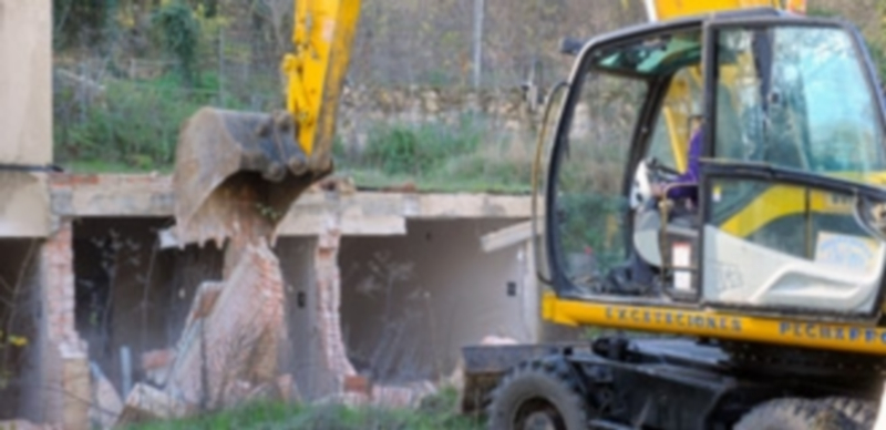El derribo de las construcciones ilegales comenzó el pasado mes de diciembre en la huerta. / Kamarero