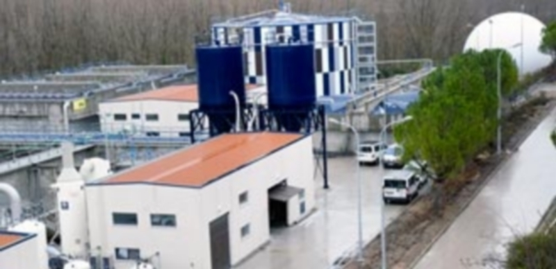 La Estación Depuradora de Aguas Residuales de Segovia se encuentra en el paraje de Tejadilla. / Kamarero