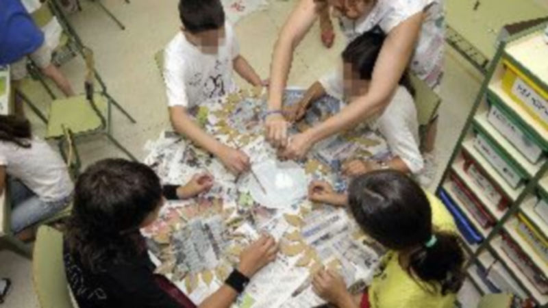 El programa Centros Abiertos permitía la conciliación de la vida familiar y laboral durante las vacaciones. / A. Benavente