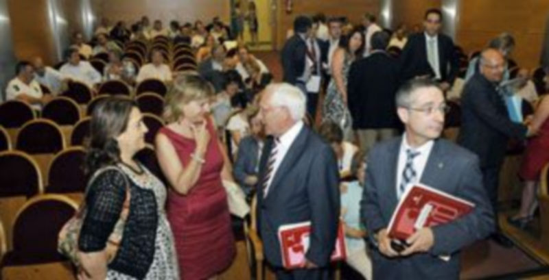 El presidente y el director general de Caja Segovia