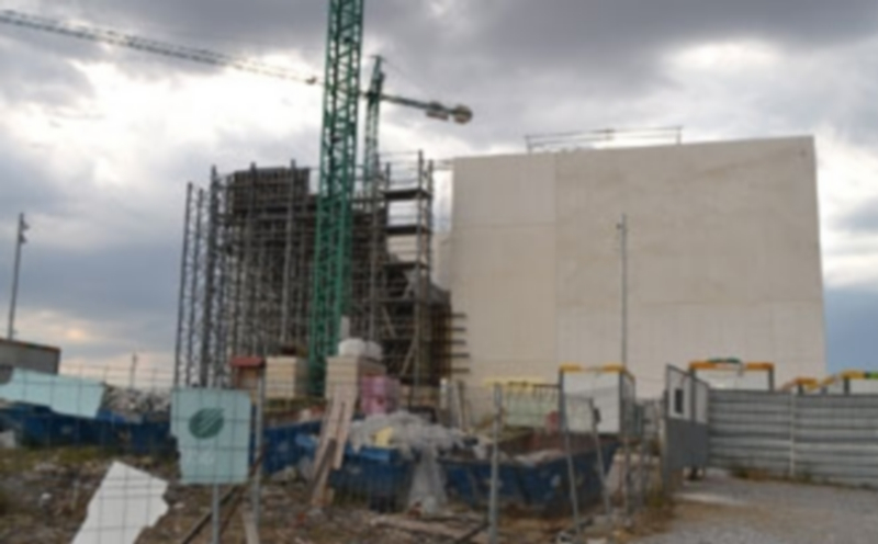 Las máquinas regresarán al CAT el próximo mes de septiembre para concluir la construcción del edificio CIDE