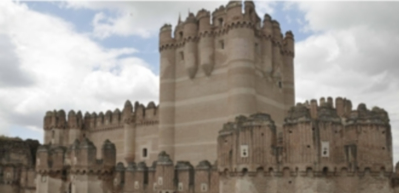 El Castillo de Coca es uno de los máximos exponente de arquitectura militar mudéjar. / Juan Martín