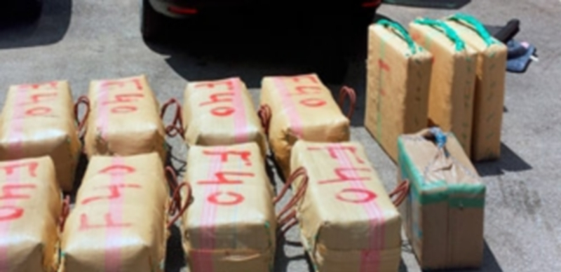 Imagen de parte de la droga que ha sido incautada por la Guardia Civil y que ha conllevado 47 detenciones. / El Adelantado