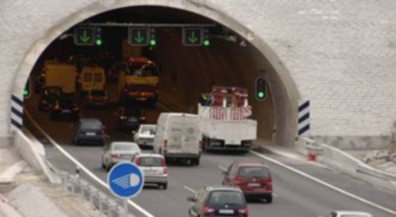 El tercer túnel de la AP-6 en Guadarrama ha sido elegido por Tráfico para poner en marcha el sistema.