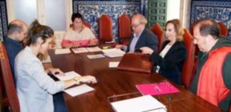 Junta de Portavoces del Ayuntamiento que coincide