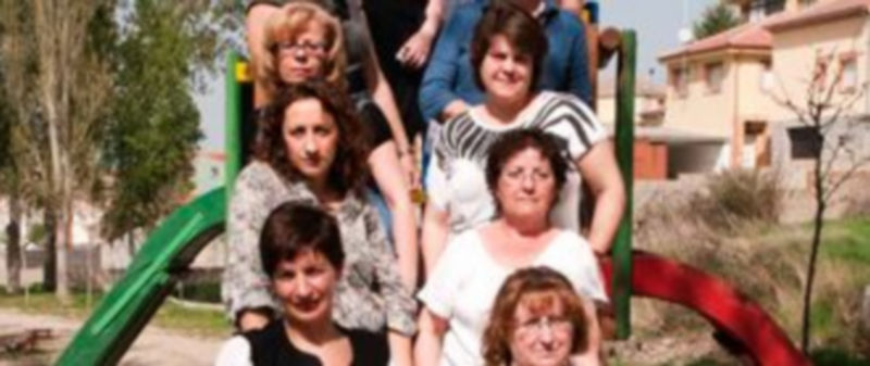 Candidatas independientes de Zarzuela del Monte. / E. A.