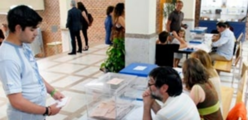 Un momento de las votaciones