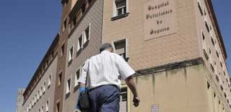 El edificio del Policlínico está incluido en el entorno del antiguo convento de San Agustín