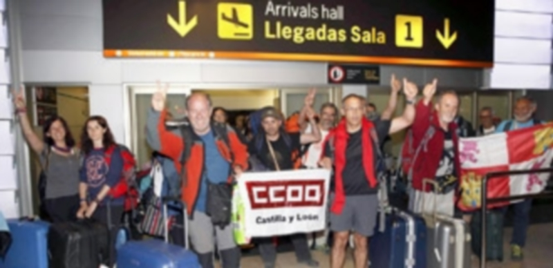 Las segovianas Pepa Santos y Begoña Gómez