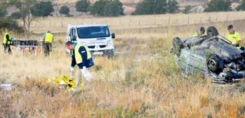 Diez fueron los accidentes de tráfico mortales registrados el pasado año en las carreteras de la provincia de Segovia. / Kamarero