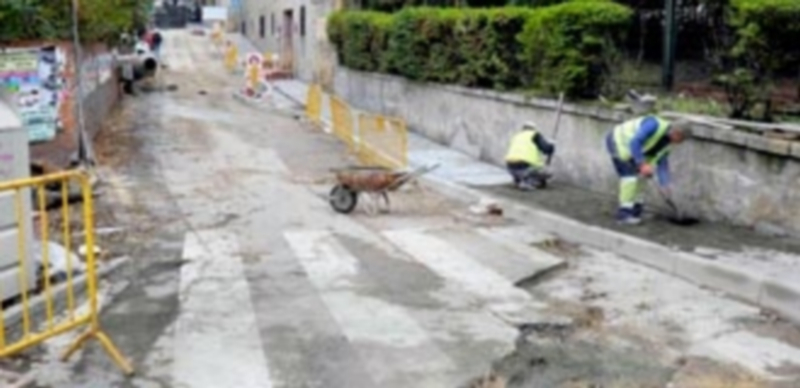 En la calle Antonio Machado