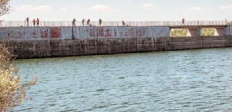 El embalse de Puente Alta (Revenga) tiene una capacidad máxima de 2