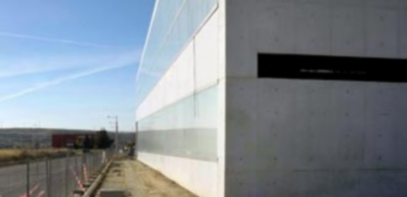 Detalle del edificio CIDE del Círculo de las Artes y la Tecnología. / KAMARERO