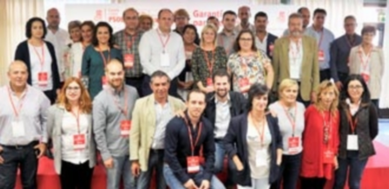 José Luis Aceves es ratificado como líder de un PSOE “muy renovado” 1 Nueva Comisión Ejecutiva Provincial