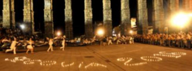 Una de las actividades de la Noche de Luna Llena de Segovia 2016./Kamarero