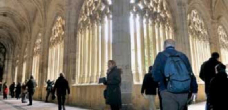 Monumentos singulares de la ciudad como la Catedral fueron visitados ayer de forma masiva. / Kamarero
