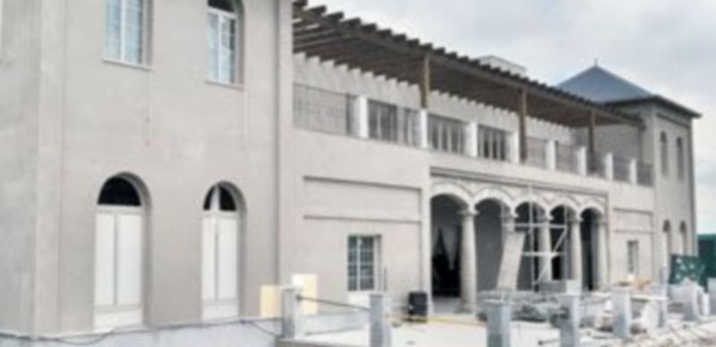 Estado de las obras de la casa-club de La Faisanera