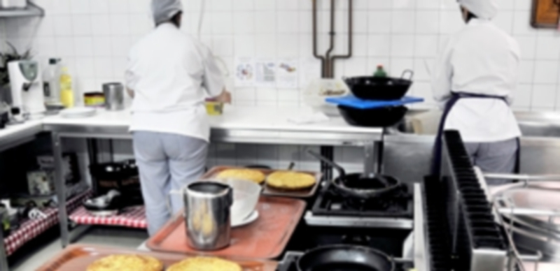 Imagen de archivo de las cocinas del comedor social de la Gerencia de Servicios Sociales. / Kamarero