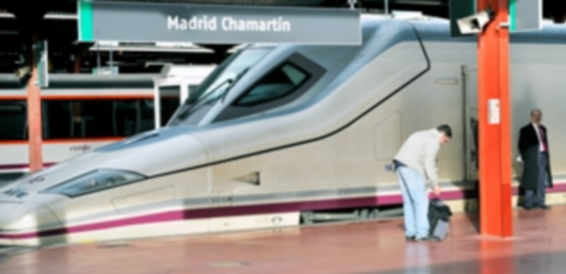 Los trenes que llegan a Madrid desde Segovia tienen su destino en la estación de Chamartín. / Kamarero