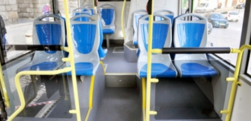 Interior del nuevo autobús urbano cuando fue presentado el pasado mes de diciembre. / Kamarero