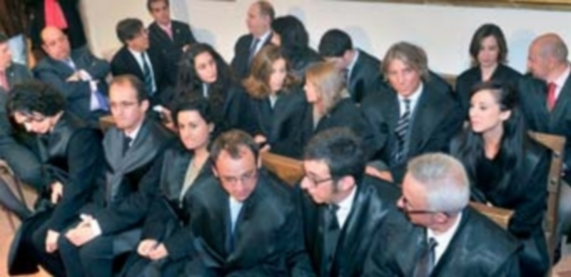 Los nuevos colegiados que juraron lealtad ayer