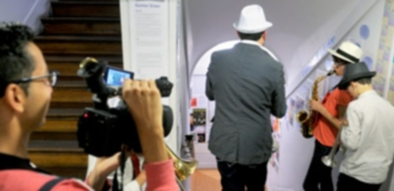 El ‘lipdub’ se fue grabando en varias estancias del histórico edificio