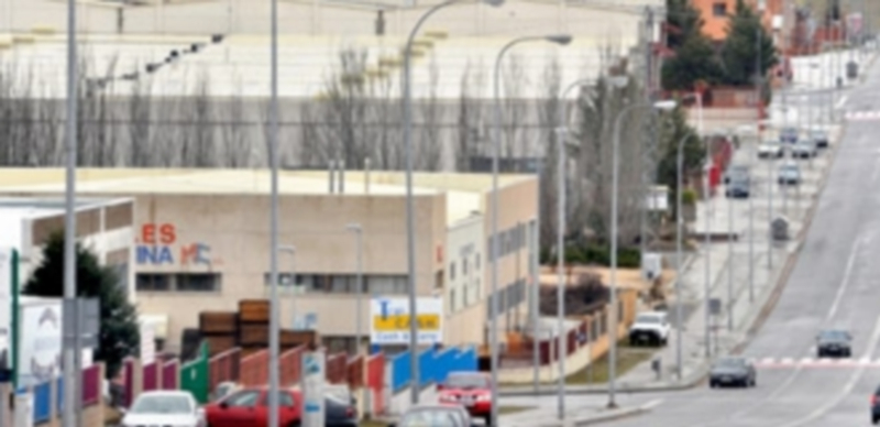 Las zonas industriales se adaptan a nuevos usos empresariales y dotacionales 1 El Área Empresarial ‘La Estación de Hontoria’ es uno de los polígonos que actualmente tiene uso industrial. / Kamarero