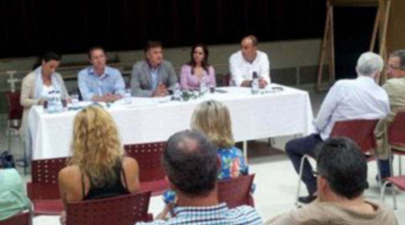 El comité ejecutivo eligió Palazuelos para mantener la última reunión del curso político. / El Adelantado