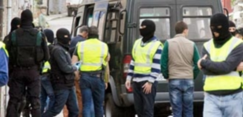 La Guardia Civil realizó un amplio despliegue en El Espinar