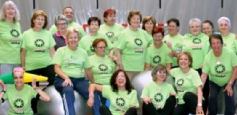 El programa provincial de Deporte Social se extiende a 140 municipios 1 Uno de los colectivos beneficiados por el programa. / El Adelantado