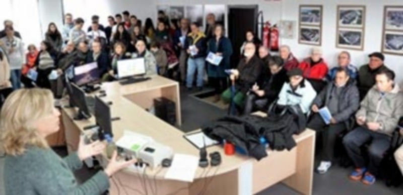 El recorrido incluyó instalaciones desde las cuales se controla con tecnología actual el proceso de tratamiento. / KAMARERO