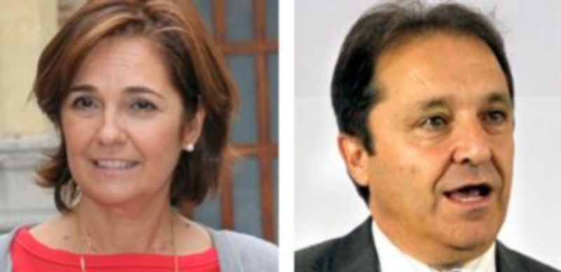 Beatriz Escudero y Juan Luis Gordo. / El Adelantado