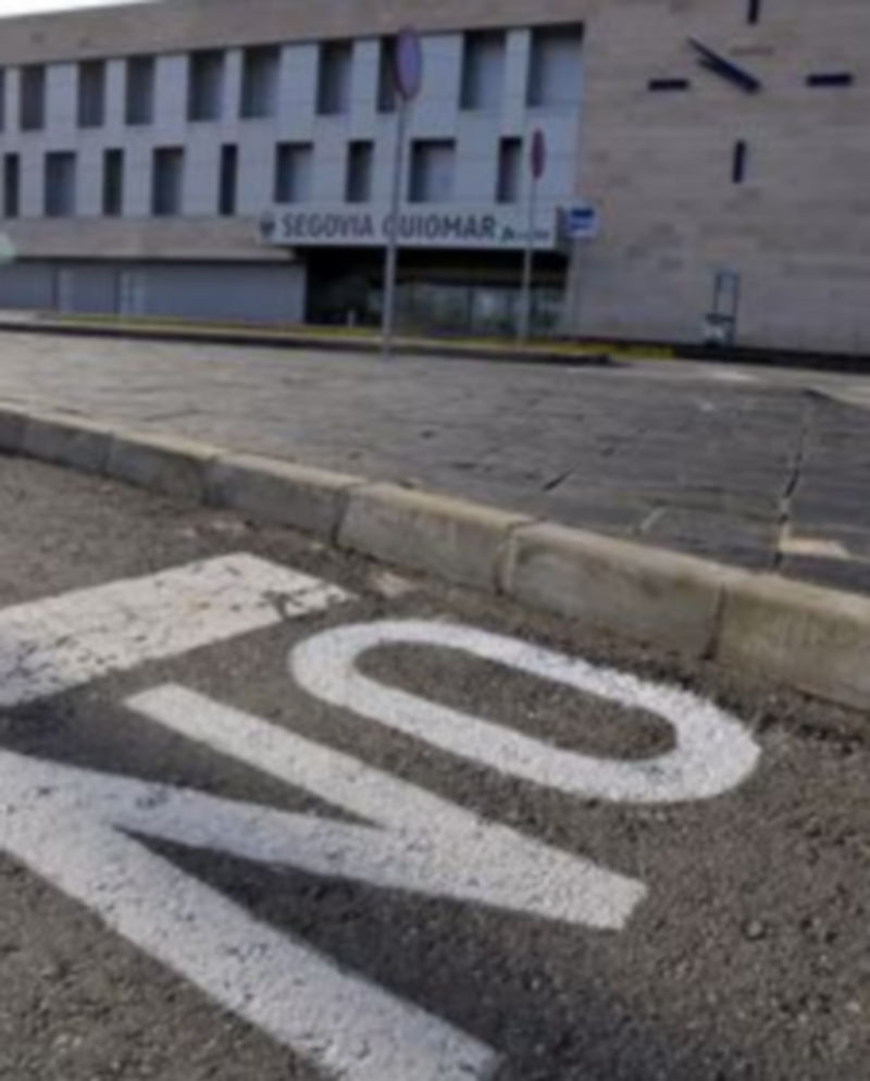 Segovia Guiomar presentaba ayer un aspecto desolador. / Alberto Benavente