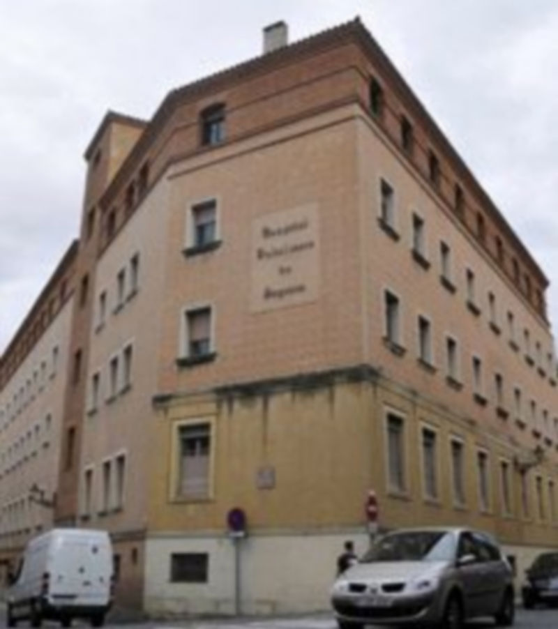 Fachadas del Hospital Policlínico