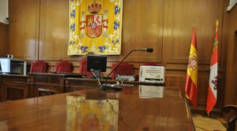 Imagen de archivo de la sala de vistas de la Audiencia