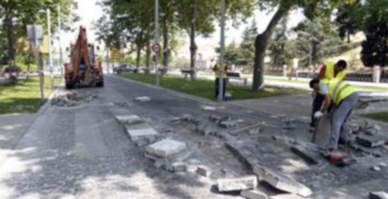 Fotografía de archivo correspondiente a las obras de la primera fase