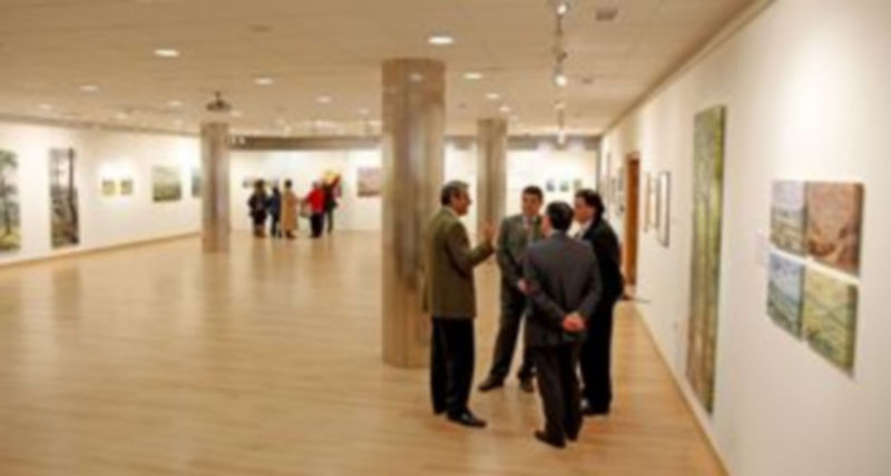 Imagen de archivo de la sala Cronista Herrera de Cuéllar