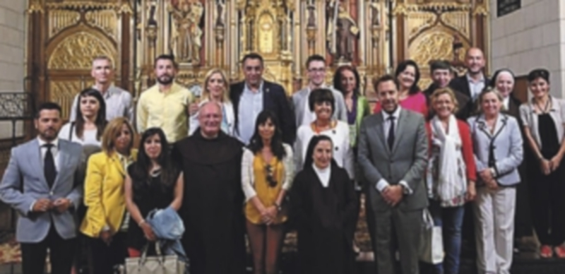 Los representantes de las Ciudades Teresianas de España