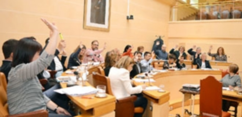 Los miembros de la corporación municipal