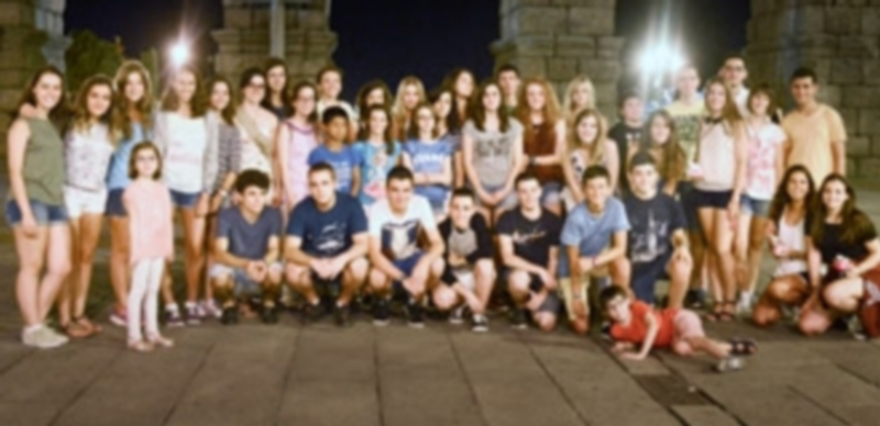 Los 46 jóvenes apasionados de la música fueron recibidos el pasado domingo