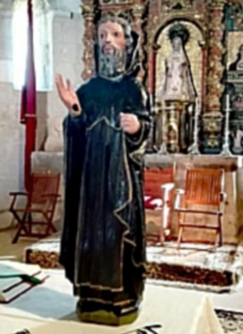 La talla luce ya su nuevo aspecto tras la restauración./EL ADELANTADO